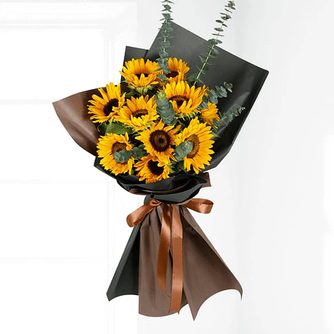 Bouquet de 12 Girasoles