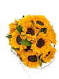 Bouquet de 8 Girasoles en Papel Coreano Negro - Miniatura 3