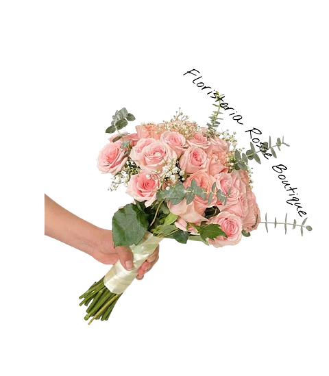 Bouquet de 24 Rosas Rosadas