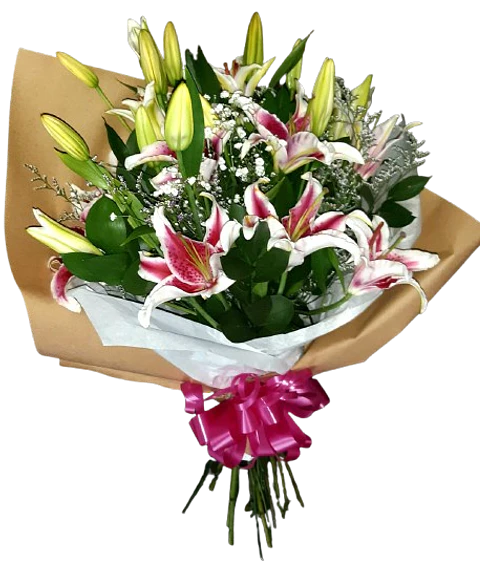 Bouquet de 10 Lirios