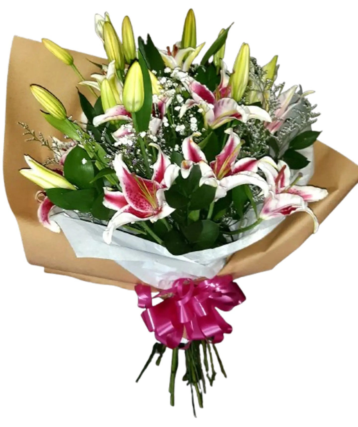 Bouquet de 10 Lirios 1