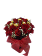 Caja de Rosas X24 con Chocolate Ferrero - Miniatura 1