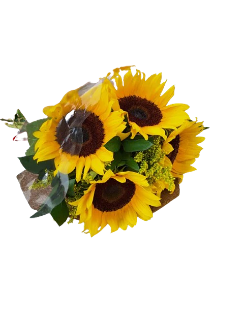 Bouquet de 4 Girasoles Como el Sol