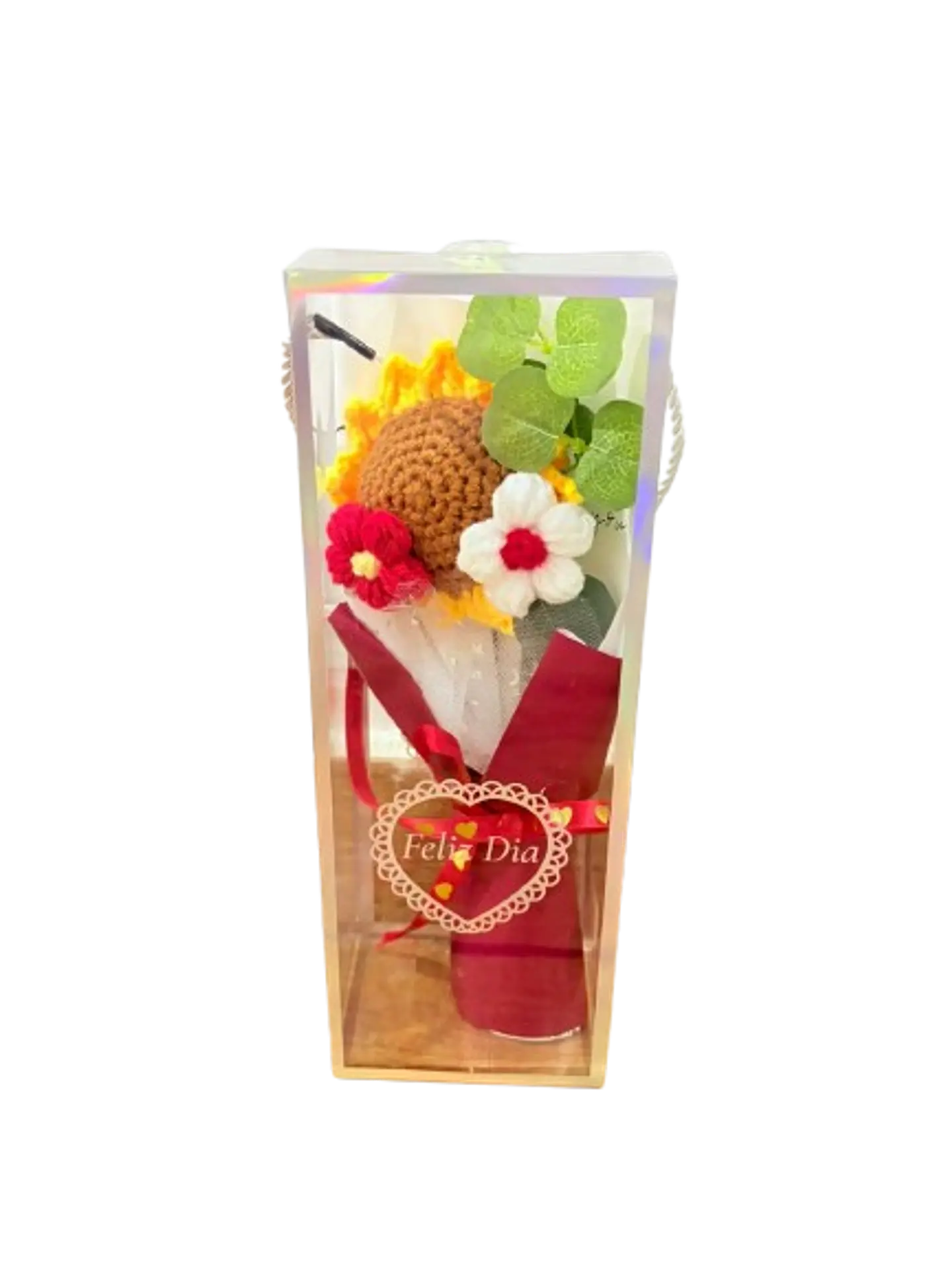 Girasol Crochet en Caja 1