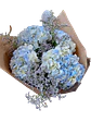 Bouquet de 4 Hortensias Azules - Miniatura 2