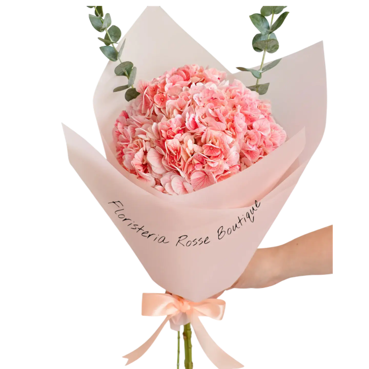 Bouquet de 3 Hortensias Rosada 1