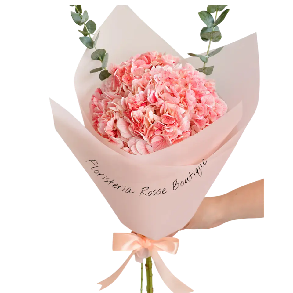 Bouquet de 3 Hortensias Rosada 1