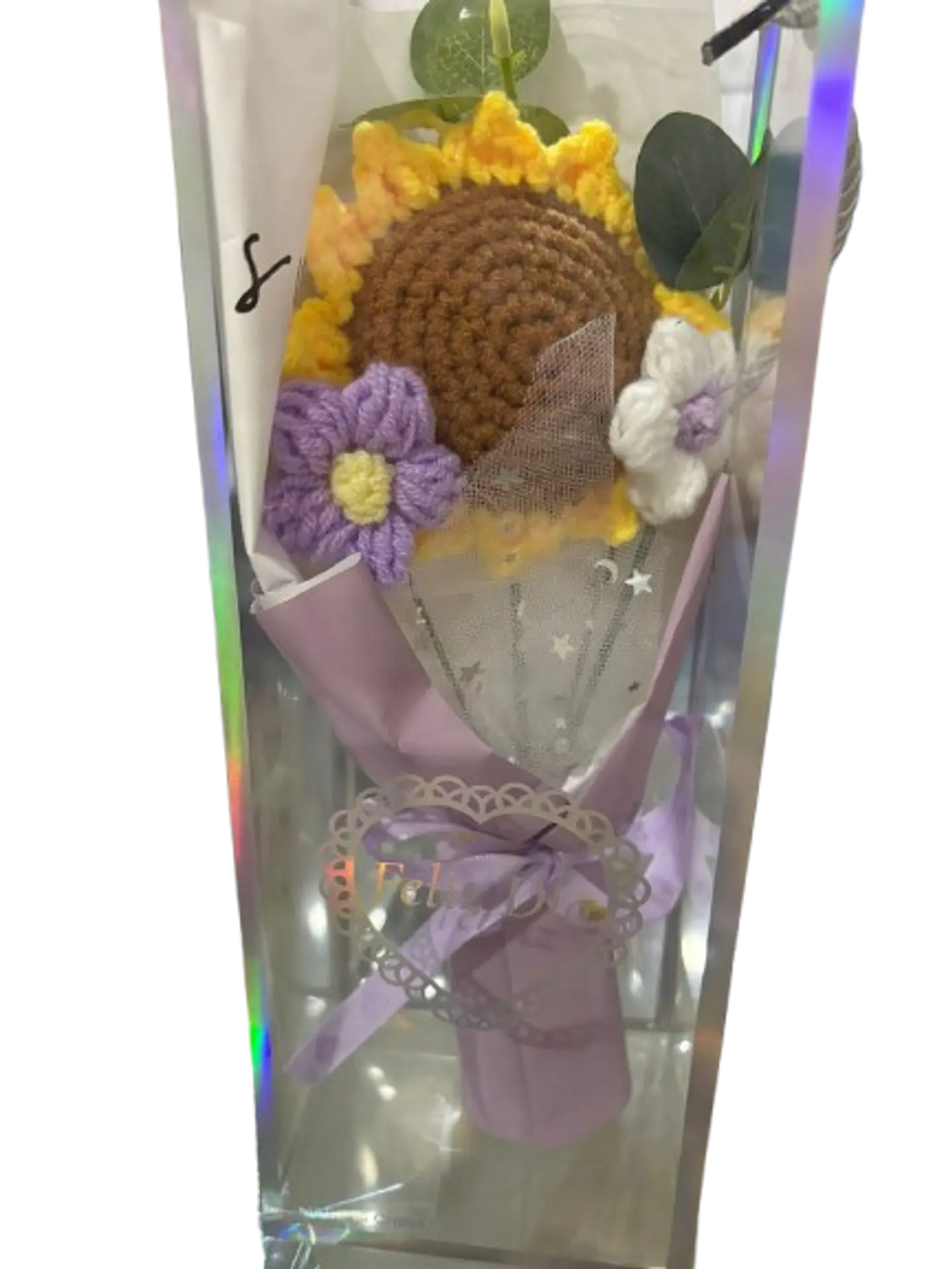 Girasol Crochet en Caja 3