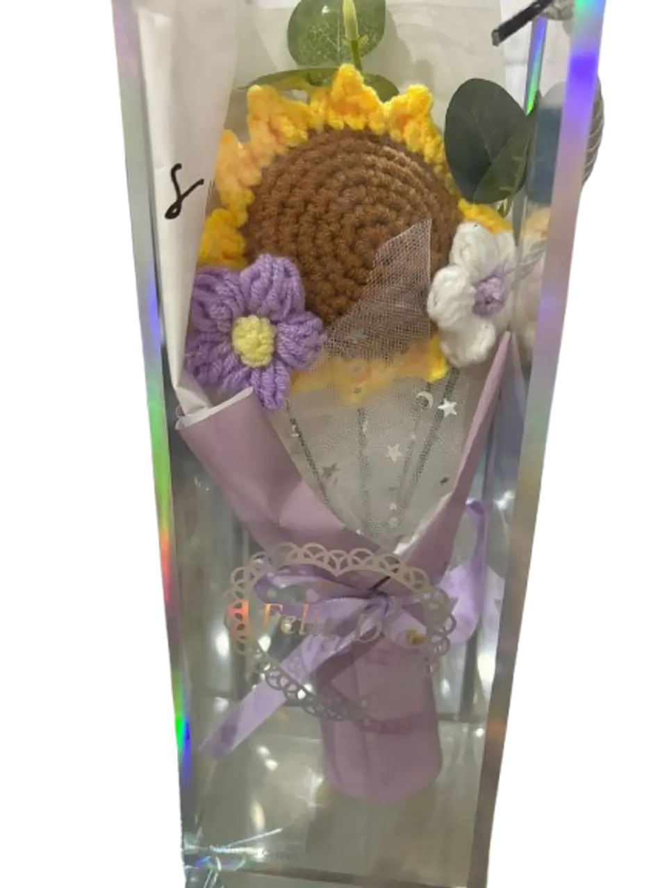 Girasol Crochet en Caja 3
