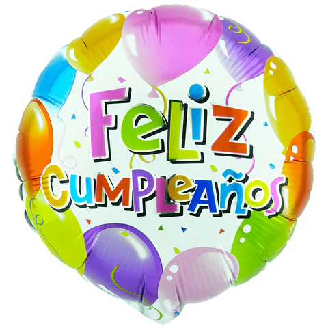 Globo Feliz Cumpleaños 18"