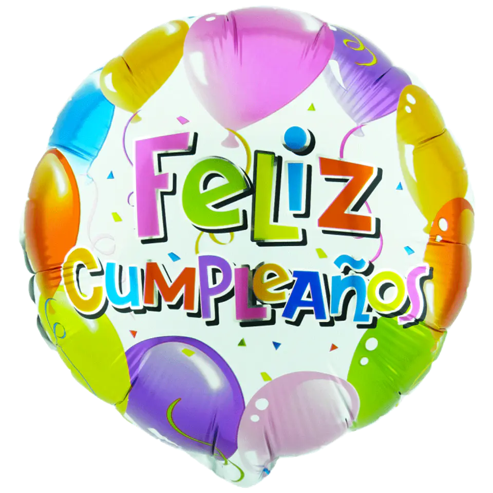 Globo Feliz Cumpleaños 18