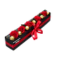 Caja de 5 Rosas Rojas y 6 Chocolates - Miniatura 1