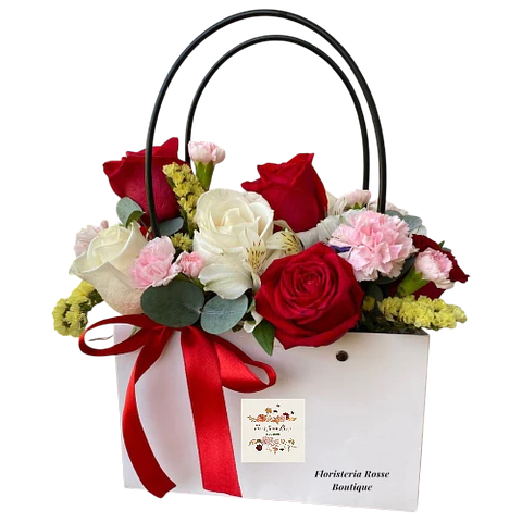 Cartera de Rosas y Follajes