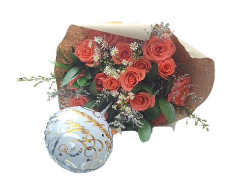 Rosas en Remolino Floral