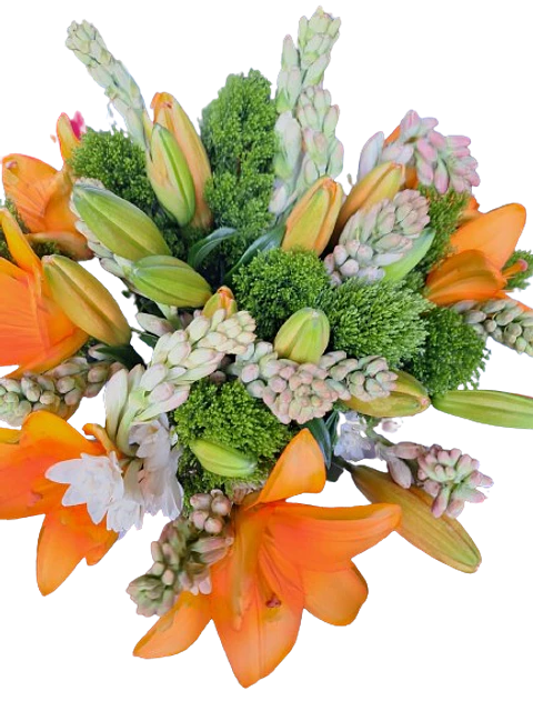 Bouquet de Nardos y Lirios