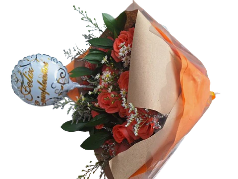Rosas en Remolino Floral