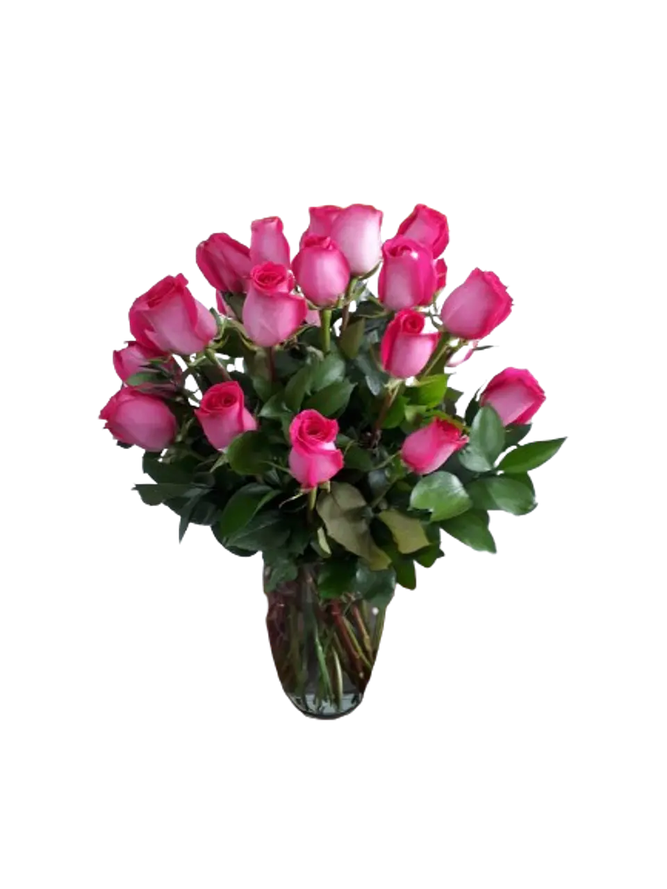 Florero de Rosas Fucsias X15 1