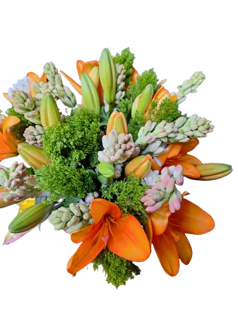 Bouquet de Nardos y Lirios