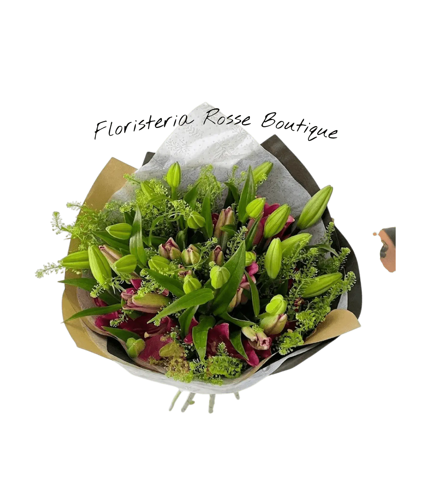Bouquet de 6 Lirios Rosados 1