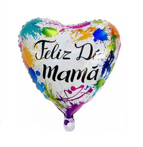 Globo Feliz Día Mamá 10"
