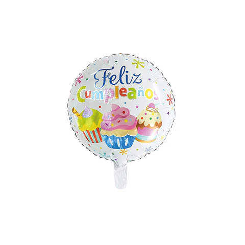 Globo Feliz Cumpleaños 6"