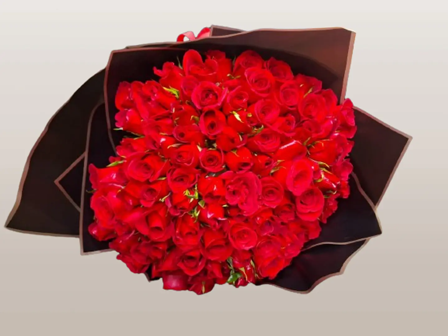 Bouquet de 120 Rosas Rojas 1
