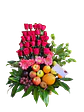 Ramo con Rosas y Frutas - Miniatura 2