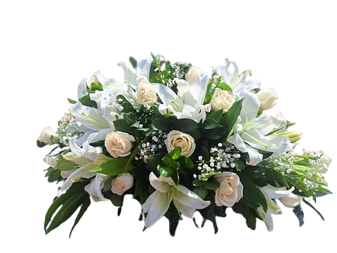 Ramo Fúnebre Lirios y Rosas