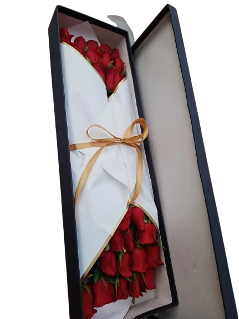 Caja de 40 Rosas Rojas