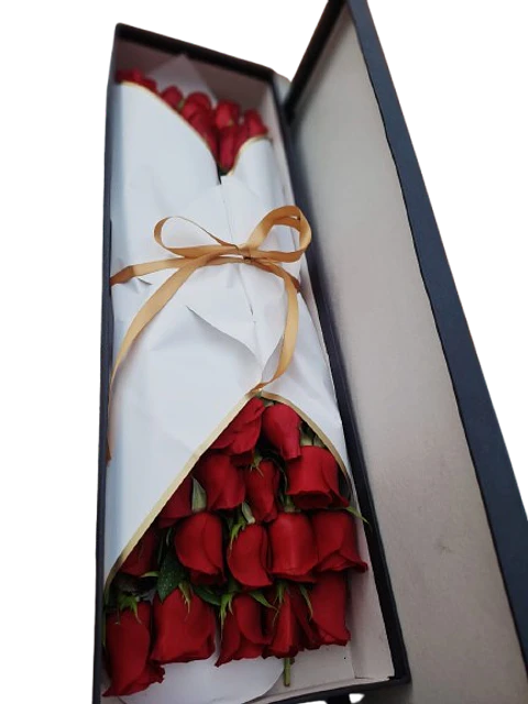 Caja de 40 Rosas Rojas