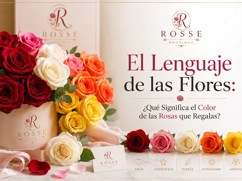 El Lenguaje de las Flores: ¿Qué Significa el Color de las Rosas que Regalas?