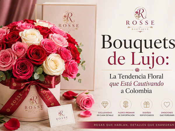 Bouquets de Lujo: La Tendencia Floral que Está Cautivando a Colombia