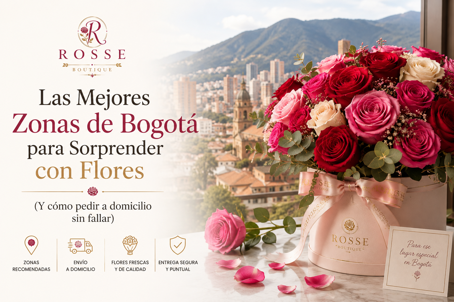 Las Mejores Zonas de Bogotá para Sorprender con Flores (Y cómo pedir a domicilio sin fallar)