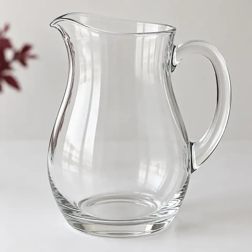 Jarra de vidrio transparente, 1.5 litros 1