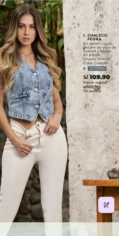 Chaleco Fedra