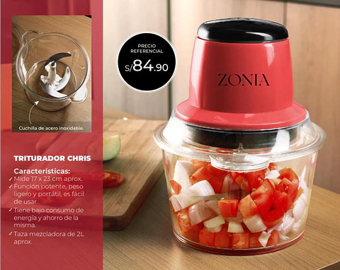 Triturador Chris (Zonia)