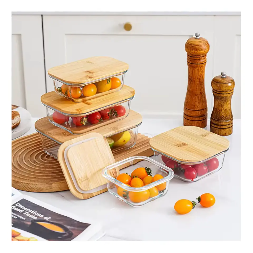 Set de recipentes con tapa x 3 ODUN de Azzorti 3