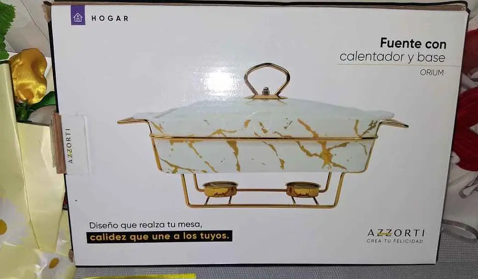 Fuente con calentador y base ORIUM 1
