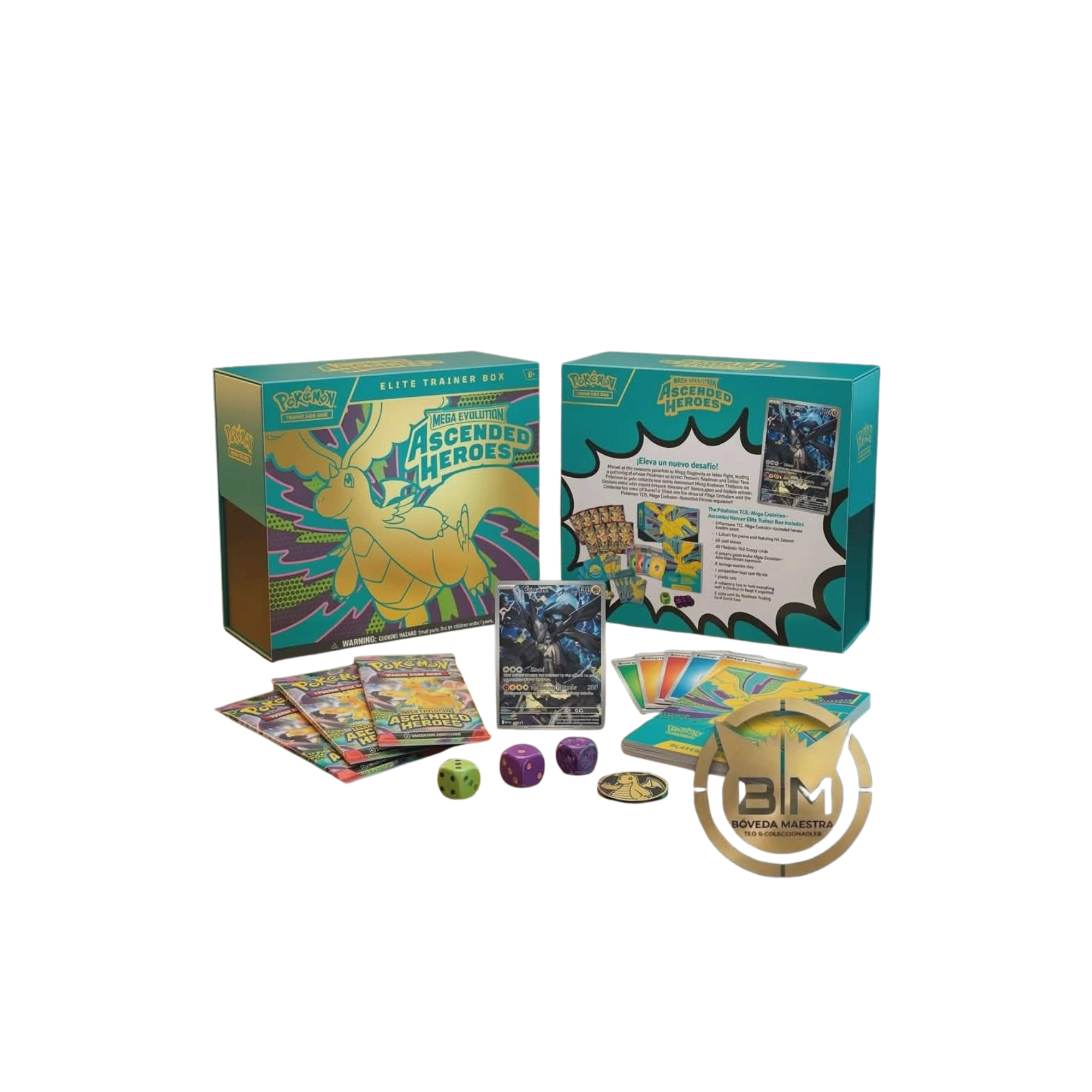 Ascended Heroes エリートトレーナーボックスETB ETB Ascended Heroes - Ingles