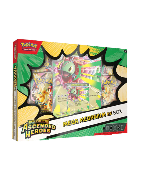 Ascended Heroes  Box Mega-Meganium ex