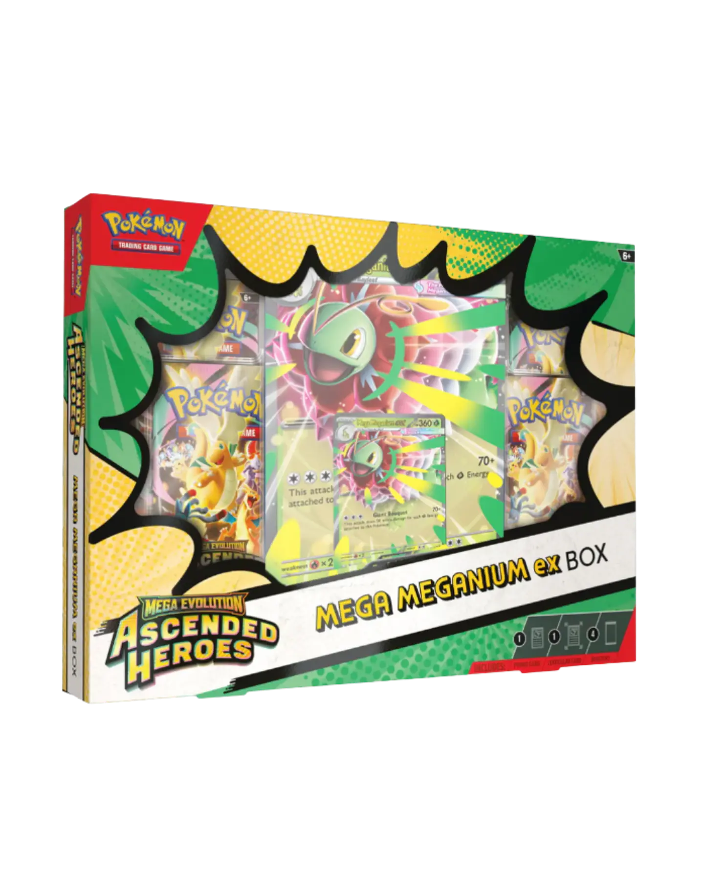 Ascended Heroes  Box Mega-Meganium ex 1