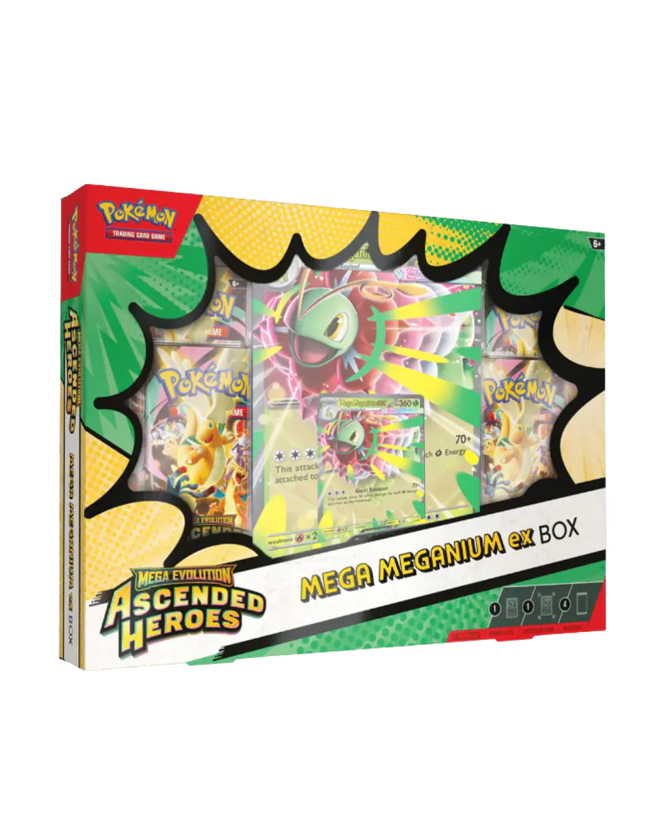 Ascended Heroes  Box Mega-Meganium ex 1