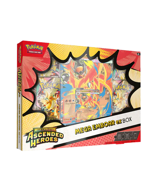 Ascended Heroes  Box Mega-Emboar ex
