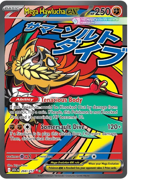 Mega Hawlucha ex - 268/217