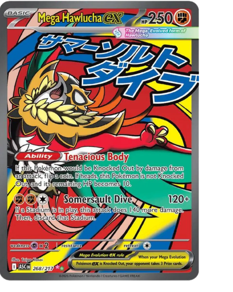 Mega Hawlucha ex - 268/217 1