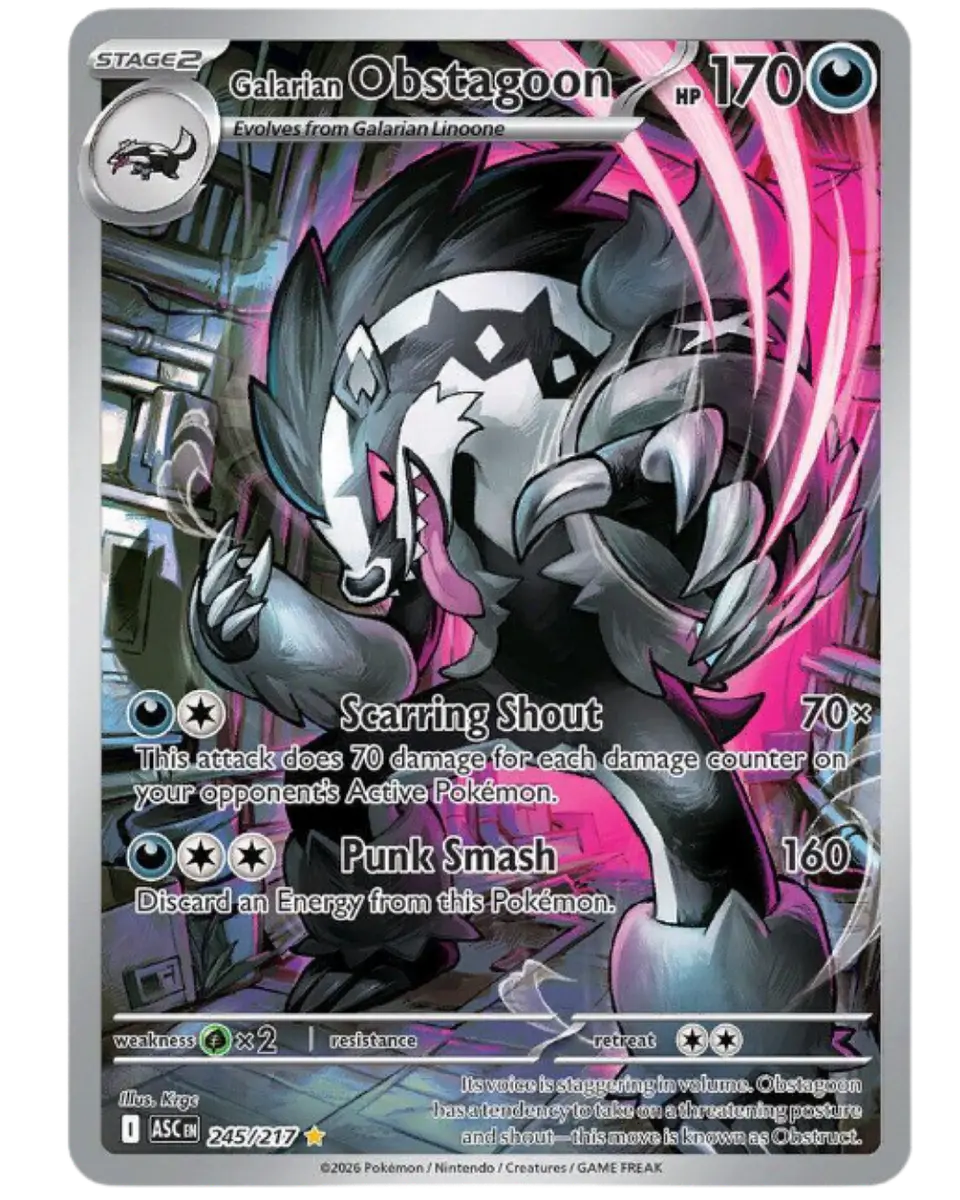  Galarian Obstagoon - 245/217 1