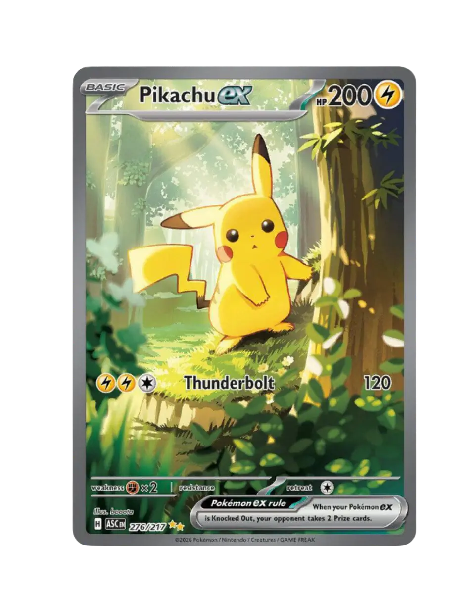 Pikachu ex - 276/217 1