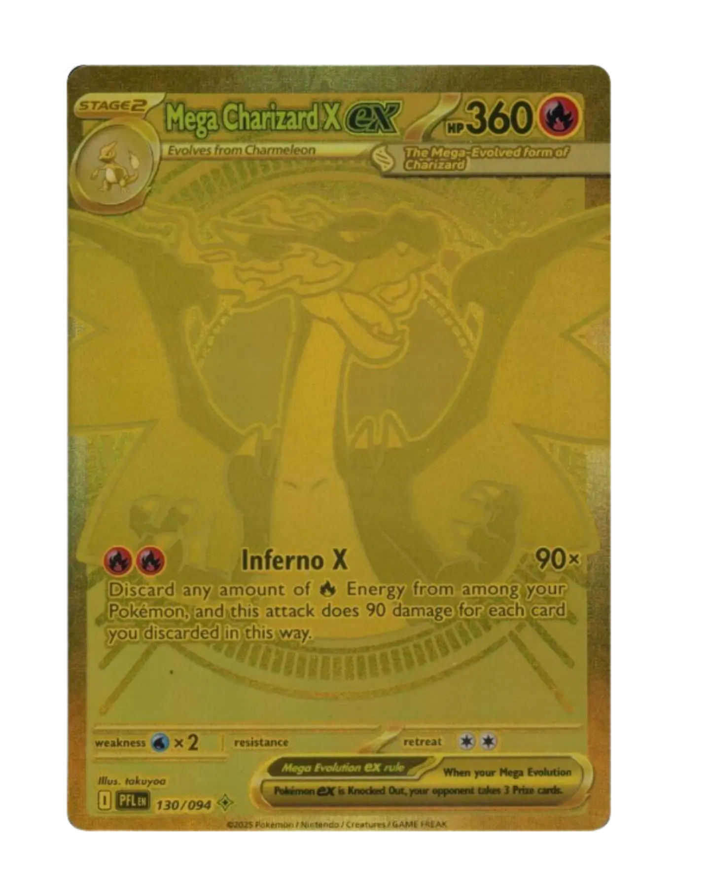 Mega Charizard X ex - 130/094- ESPAÑOL  1