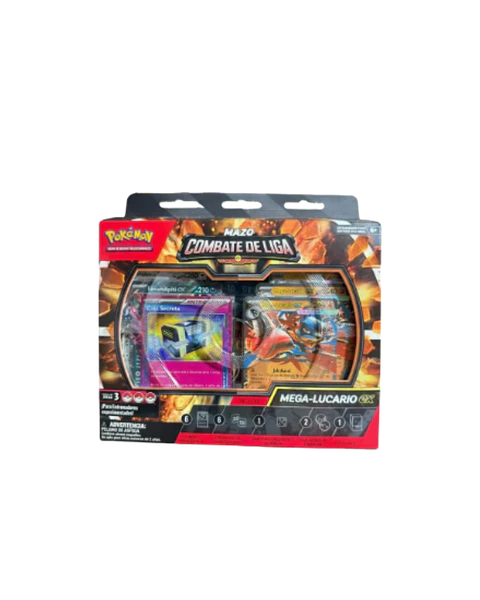 Mazo de batalla de la Liga Mega Lucario ex.- Ingles 