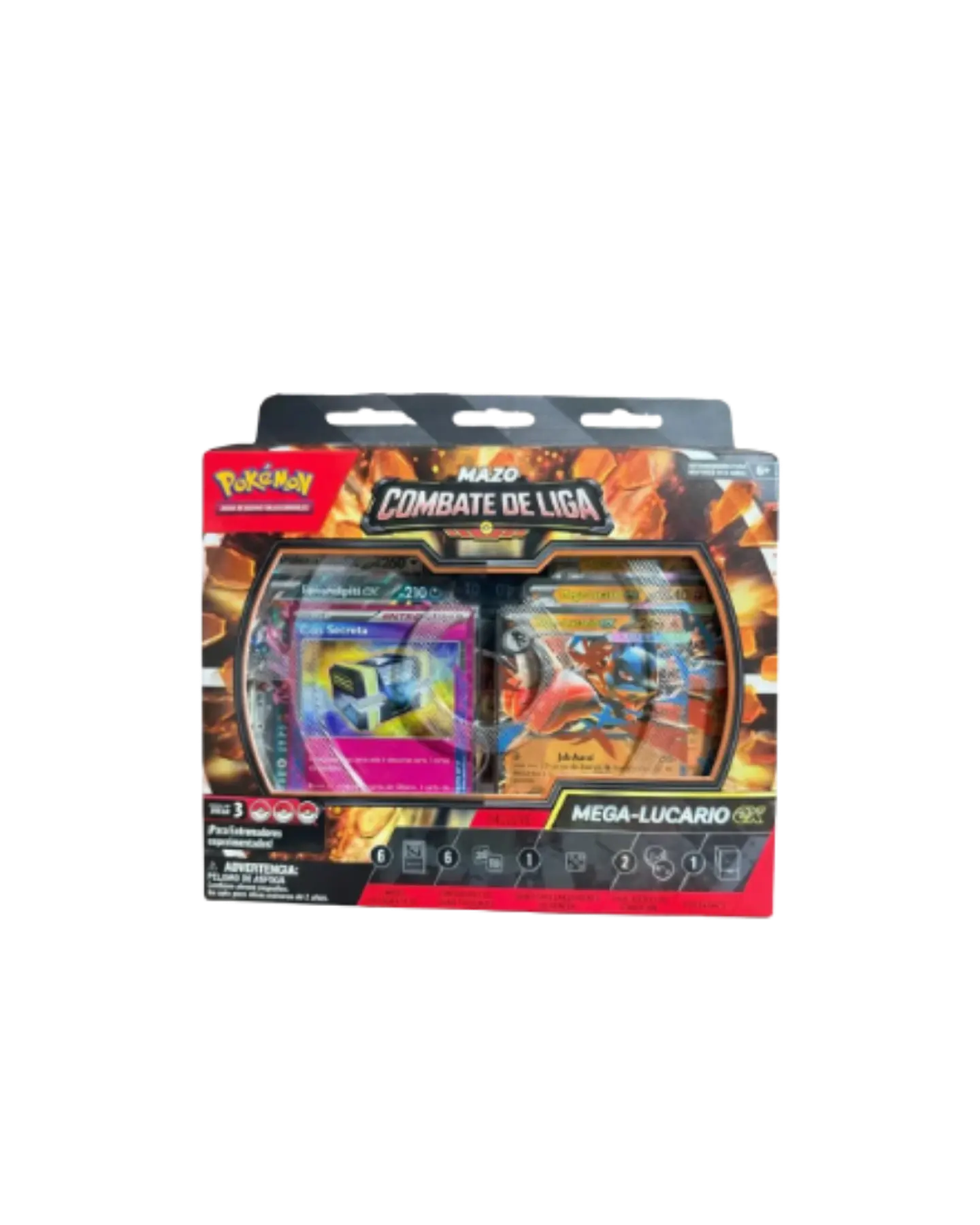 Mazo de batalla de la Liga Mega Lucario ex.- Ingles  1